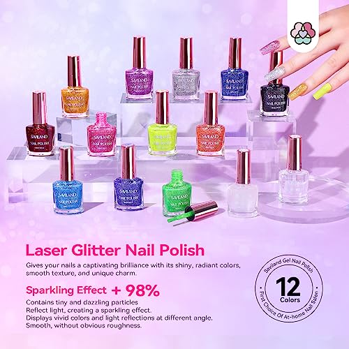 Vintage Charm 1920s Flapper Inspired Nail Polish Set 5 Shades - Image 2
