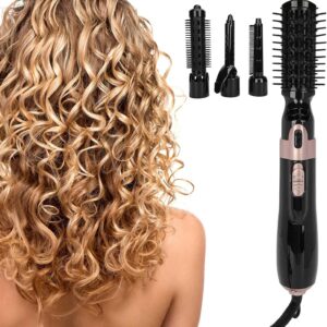 2-in-1 Blow Dryer Curling Iron Fast Heat-Up Compact Design Travel Size