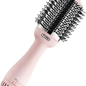 2-in-1 Flat Hair Brush Dryer for Effortless Styling and Quick Drying 13 Words