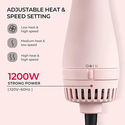 2-in-1 Flat Hair Brush Dryer for Effortless Styling and Quick Drying 13 Words - Image 3