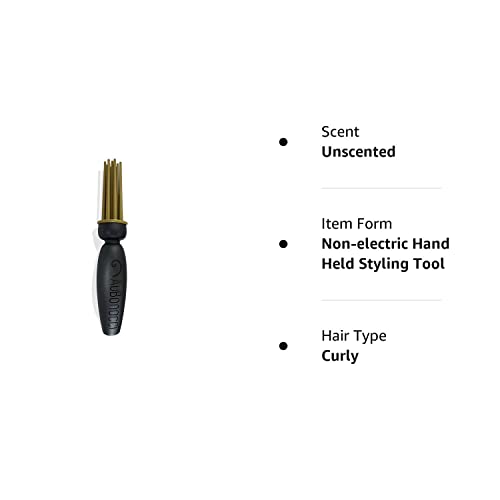 Roots Round Hair Brush: Shorter version. - Image 7