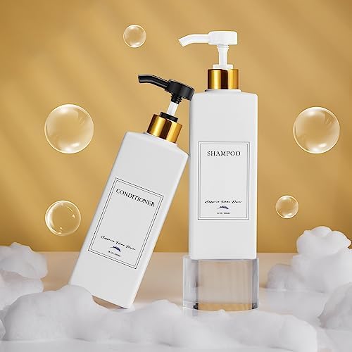 3-in-1 Shower Dispenser 16 oz Capacity for Shampoo Conditioner Body Wash - Image 4