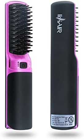 Gentle Heated Hair Brush for Effortless Straightening and Styling, Perfect for All Hair Types - Image 2