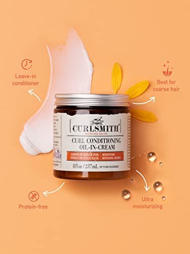 Curlsmith 12 oz Moisturizing and Detangling Leave In Conditioner - Image 2