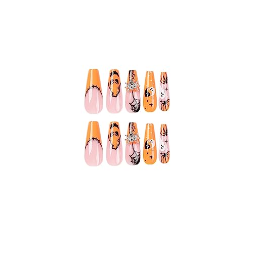 Halloween-themed Acrylic Nails - Image 7
