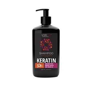 Repair hair with Argan Oil Shampoo.