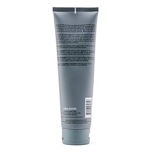 Strong Hold Hair Styling Gel for All-Day Flexible Style, 8 oz - Image 2