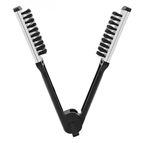 Flat hair brush with bristles. - Image 7