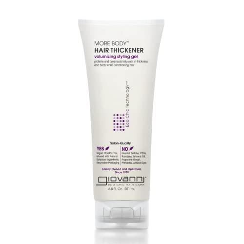 Extra Hold Styling Gel for Fine Hair - 8 oz Container