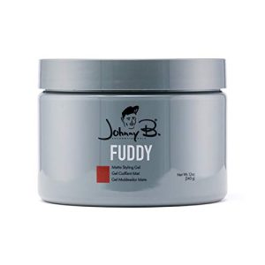 Men's 8 oz Strong Hold Blue Hair Gel for Stylish Hair Styling