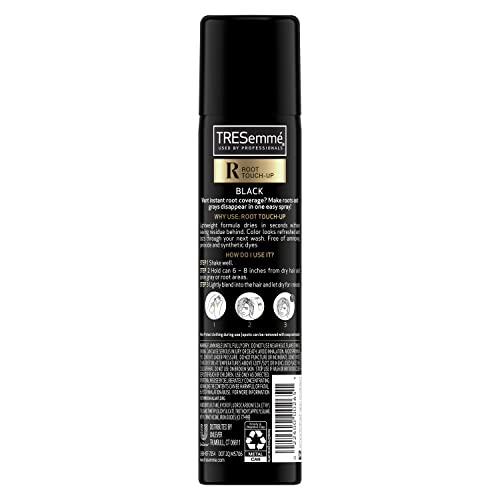 Temporary Black Hair Color Spray for Instant Style Refresh - 4 oz - Image 2