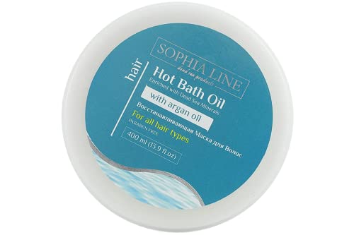 Argan oil and avocado mask for hair.