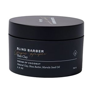 Blind Barber Bryce Harper Hair Clay for Men, 2 oz Styling Control