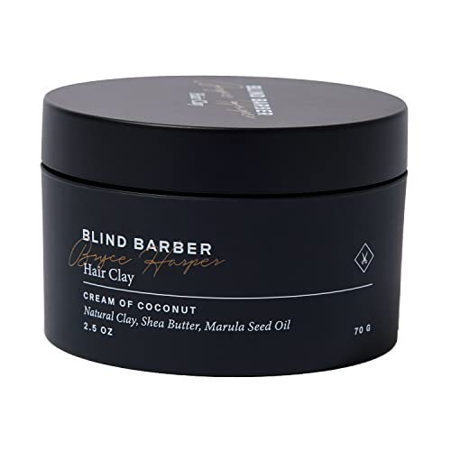 Blind Barber Bryce Harper Hair Clay for Men, 2 oz Styling Control