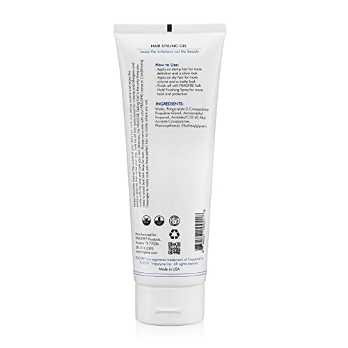 Men's Cruelty-Free Hair Styling Gel Strong Hold Shine Finish 8 oz - Image 7