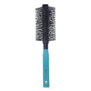 Green Handle Professional Round Styling and Blow-Drying Hair Brush 2-Inch
