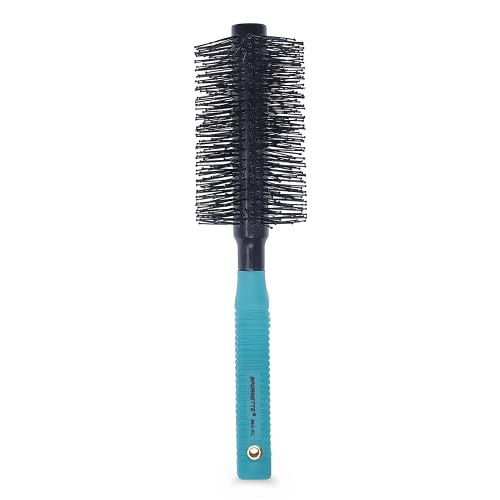 Green Handle Professional Round Styling and Blow-Drying Hair Brush 2-Inch