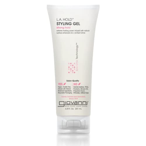 Strong Hold Organic Hair Gel ? Natural Ingredients