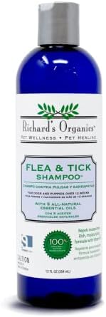 Natural Flea Treatment for Human Hair 8 oz, Safe Formula for All Hair Types