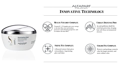 Alfaparf Nourishing Repair Deep Conditioning Hair Mask 200ml for Dry Hair - Image 7
