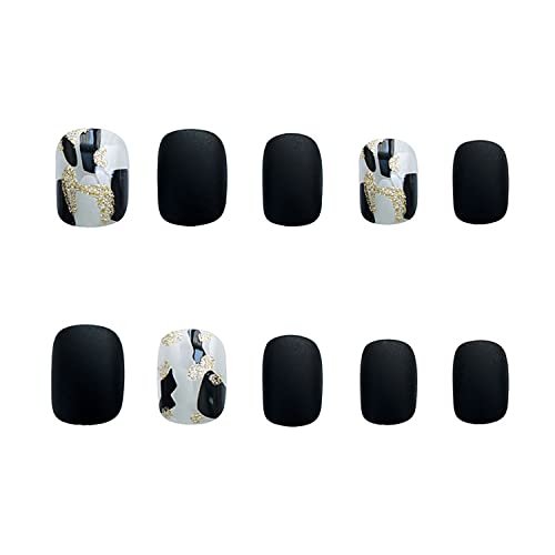 Luxury Black and Gold Acrylic Nail Art Kit for Stunning Professional Designs - Image 3