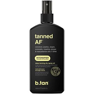 Black Girl Hair Tanning Spray Natural Glow for Sun-Kissed Skin - 8 oz