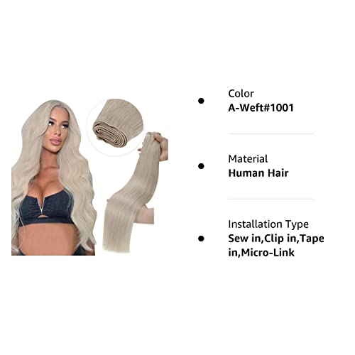 18 Inch Blonde Human Hair Extensions 100% Authentic High Quality - Image 7