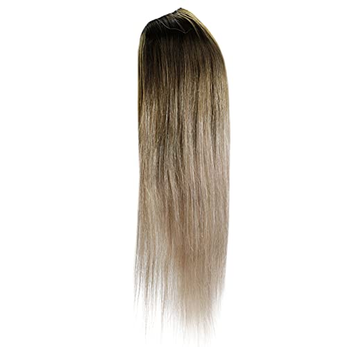 Natural Look Half Wig with Human Hair Blend, Comfortable Wear, Easy Styling, Medium Size - Image 9