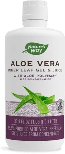 Nourishing Aloe Vera Juice Leave-In Conditioner 8 oz Natural Hydrating Hair Treatment