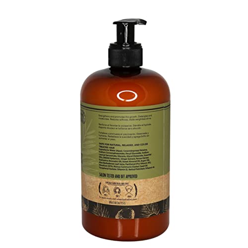 Artnaturals 16 oz Black Castor Oil Shampoo for Stronger, Nourished Hair - Image 2