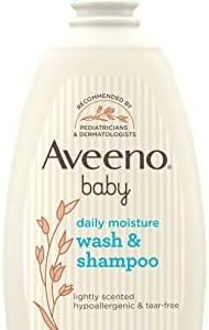 Gentle Tear-Free Baby Shampoo and Body Wash for Sensitive Skin, 8 Fl Oz