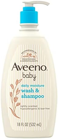 Gentle Tear-Free Baby Shampoo and Body Wash for Sensitive Skin, 8 Fl Oz