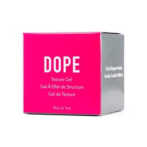 Texturizing hair gel for styling and hold.
