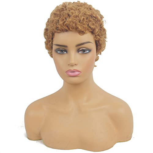 Blonde Afro Wig ? Human Hair - Image 4