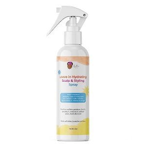 4c Hair Aloe Vera Leave-In Conditioner 8 oz for Moisturizing and Softening Curls