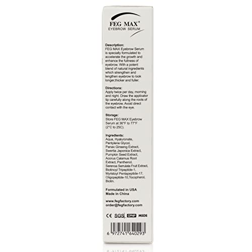 Feg Hair Growth Serum 30ml for Thinning Hair and Regrowth - Image 8