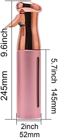 Rose Hair Styling and Fragrance Spray Bottle 250ml Capacity - Image 6
