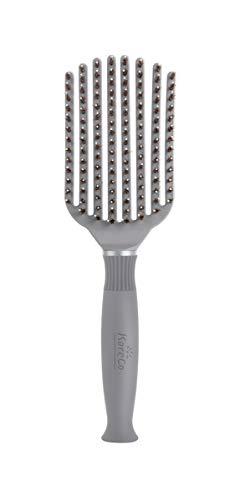 Detangling Flexible Hair Brush for Effortless Styling and Smooth, Tangle-Free Hair