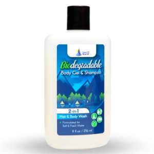 Eco-Friendly Shampoo and Shower Gel for All Hair Types, 16 oz