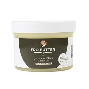Nourishing 8 oz Black Castor Oil Hair Butter for Intense Hair Moisturizing