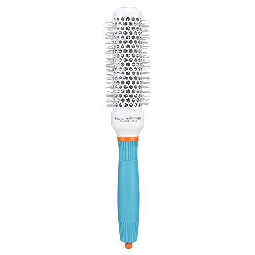 Ergonomic Round Wire Brush for Professional Hair Styling, Comfortable Grip