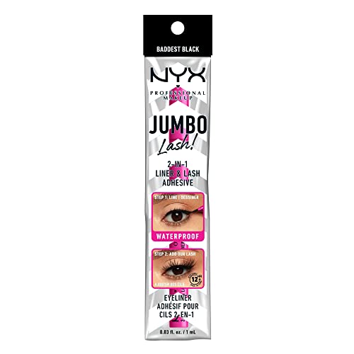 Black Eyeliner Lash Adhesive 5ml for Quick Easy Application