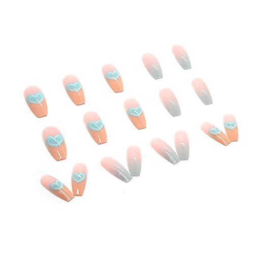 Crip Blue Acrylic Nail Art Design for Stylish and Trendy Nail Looks - Image 5