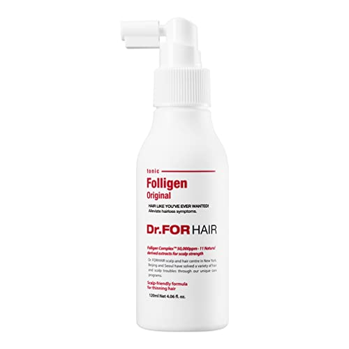 Folligro 8 oz Natural Ingredients Hair Spray for Strong Hold and Shine