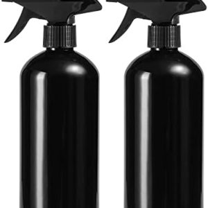 Black Hair Spray Bottle 10 oz Capacity for Effortless Application and Styling
