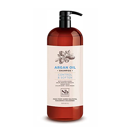 Argan Oil Hydrating Shampoo for Moisture and Shine 16 oz Bottle