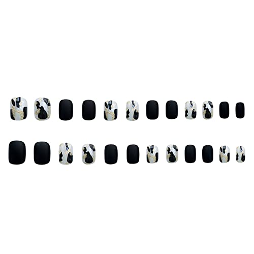 Luxury Black and Gold Acrylic Nail Art Kit for Stunning Professional Designs - Image 4