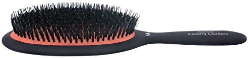 9 Inch Boar Bristle and Nylon Blend Hair Brush for Smooth Styling and Detangling - Image 3