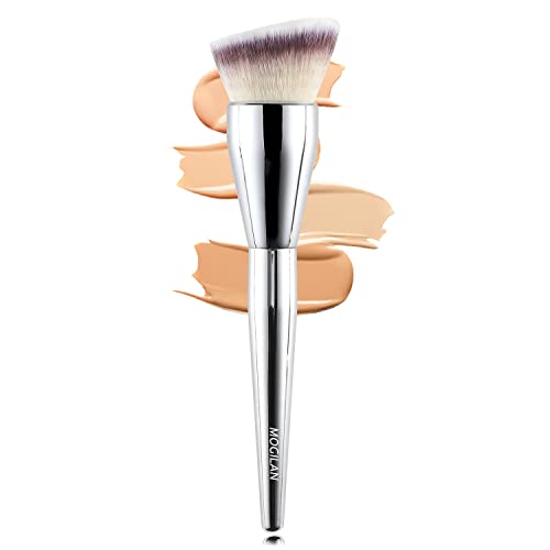 Mac Oval 6 Foundation Brush for Smooth, Flawless Application with Soft Synthetic Bristles