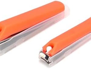 Easy Trim Orange Nail Clippers, For Effortless Grooming